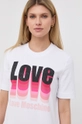 λευκό Φόρεμα Love Moschino