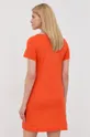 Бавовняна сукня Love Moschino помаранчевий