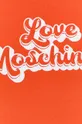 arancione Love Moschino vestito in cotone