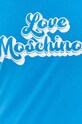 Love Moschino sukienka bawełniana W.5.929.20.M.3876 niebieski