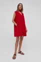 Платье Victoria Beckham красный