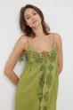 Pamučna haljina Pepe Jeans Lilou zelena