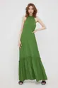 Sisley sukienka zielony