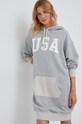 Šaty Polo Ralph Lauren 211863453001 šedá AW22