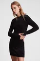 AllSaints sukienka SPARKLE DRESS czarny