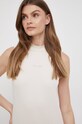 Pamučna haljina Calvin Klein bež K20K203843.PPYY