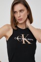 Calvin Klein Jeans ruha fekete J20J219180.PPYY