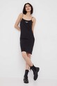 Calvin Klein Jeans sukienka J20J218408.PPYY J20J218408.PPYY czarny SS22