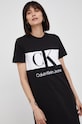 Calvin Klein Jeans rochie din bumbac negru J20J218862.PPYY