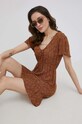 Billabong sukienka brązowy C3DR07BIP2