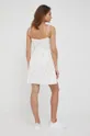 Φόρεμα από λινό μείγμα Billabong Billabong X Wrangler λευκό