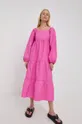 ροζ Φόρεμα Gestuz Γυναικεία