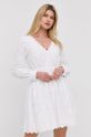 MICHAEL Michael Kors sukienka bawełniana MS280XV4MM biały