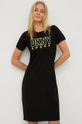 czarny Dkny sukienka DP2D4597 Damski