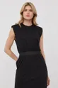 czarny Karl Lagerfeld sukienka bawełniana 221W1351