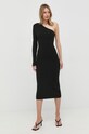 Victoria Beckham rochie 1222KDR003593A negru SS22