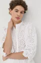 bijela Pamučna haljina Bruuns Bazaar