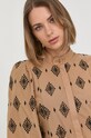 Бавовняна сукня Bruuns Bazaar бежевий BBW2805