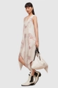 AllSaints sukienka BLAZE UME DRESS 50 % Wiskoza, 50 % Wiskoza EcoVero