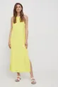 Φόρεμα Calvin Klein κίτρινο