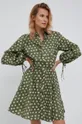 Polo Ralph Lauren sukienka bawełniana 211857036001 zielony