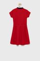 Dievčenské šaty Tommy Hilfiger červená