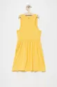 Dievčenské šaty Tommy Hilfiger žltá