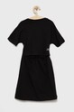 Calvin Klein Jeans sukienka bawełniana dziecięca IG0IG01418.PPYY IG0IG01418.PPYY czarny SS22