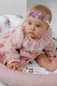ροζ Jamiks - Παιδικό βαμβακερό φόρεμα Amanda