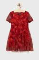 Παιδικό φόρεμα Desigual κόκκινο