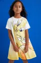 Хлопковое детское платье Desigual Для девочек