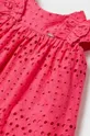рожевий Дитяча бавовняна сукня Mayoral