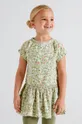 zielony Mayoral sukienka dziecięca Dziewczęcy