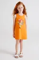 narančasta Dječja haljina Mayoral Za djevojčice