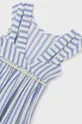 Παιδικό φόρεμα Mayoral  Κύριο υλικό: 12% Λινάρι, 88% Βισκόζη Άλλα υλικά: 95% Πολυεστέρας, 5% Μεταλλικές ίνες