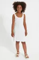 λευκό Παιδικό φόρεμα Guess Για κορίτσια
