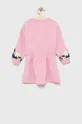Dievčenské šaty adidas Originals HC4611 ružová