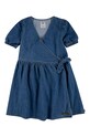 Levi's rochie din denim pentru copii mini bleumarin 4EE124.G