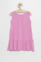 Детское платье United Colors of Benetton розовый