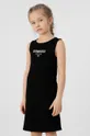 Παιδικό φόρεμα 4F μαύρο