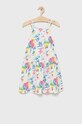 Roxy sukienka dziecięca midi biały ERGWD03185