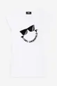 λευκό Παιδικό φόρεμα Karl Lagerfeld Για κορίτσια
