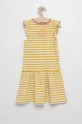Παιδικό φόρεμα Femi Stories κίτρινο