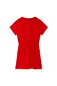 Dječja pamučna haljina Michael Kors crvena