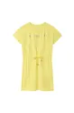 κίτρινο Παιδικό βαμβακερό φόρεμα Michael Kors Για κορίτσια