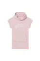 розовый Хлопковое детское платье Michael Kors Для девочек