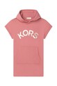 Michael Kors rochie din bumbac pentru copii mini roz R12103.156