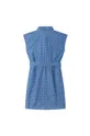 Παιδικό βαμβακερό φόρεμα Michael Kors μπλε