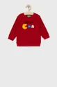 κόκκινο United Colors of Benetton - Παιδική βαμβακερή μπλούζα x Pac-Man Για αγόρια