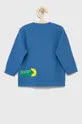 United Colors of Benetton - Παιδική βαμβακερή μπλούζα x Pac-Man μπλε